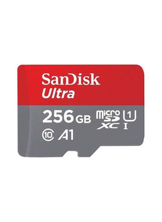 كارت ذاكرة الترا MicroSD بسعة تخزين 256 جيجابايت من سانديسك