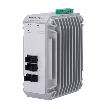 سويتش Ruijie مصمم خصيصًا للبيئات القاسية موديلRG-NIS3100-4GT2SFP-HP