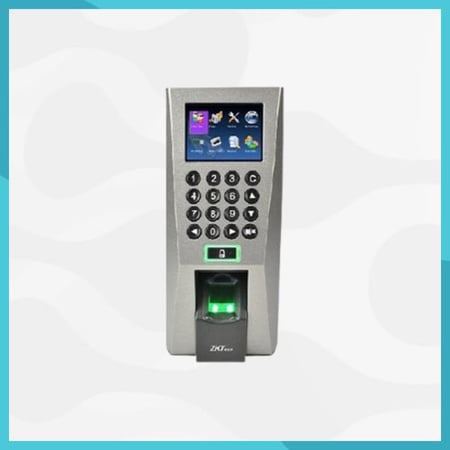 جهاز حضور وانصراف  ZKT F18 بصمة اصبع ورقم سري وكارت