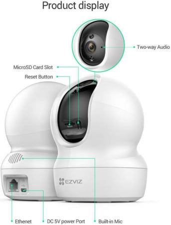كاميرا مراقبة داخلية متحركة واي فاي 3MP | CS-CP1