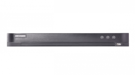 جهاز تسجيل كاميرات مراقبة هيكفيجن 5ميجابكسل 8قنوات يمكن توصيل ما يصل إلى 16كاميرات شبكية موديلDS-7208HUHI-K2/P(STD)