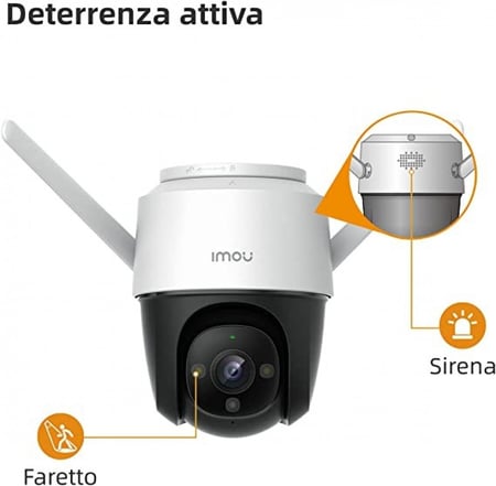 ايمو كاميرا 4 ميجا بيكسل خارجية متحركة IPC-S42F-IMOU (4MP)