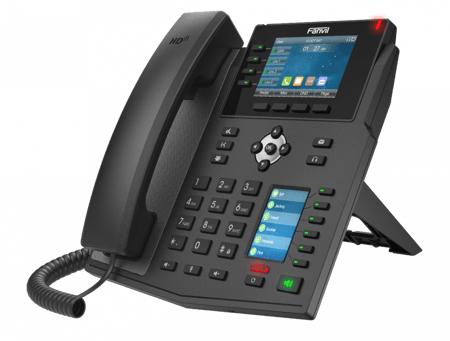 سنترال هاتف فانفيل Fanvil X5U High-end IP Phone يوفر لك صوت عالي الدقة