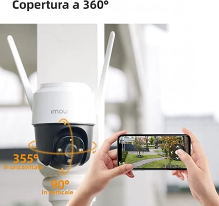 ايمو كاميرا 4 ميجا بيكسل خارجية متحركة IPC-S42F-IMOU (4MP)