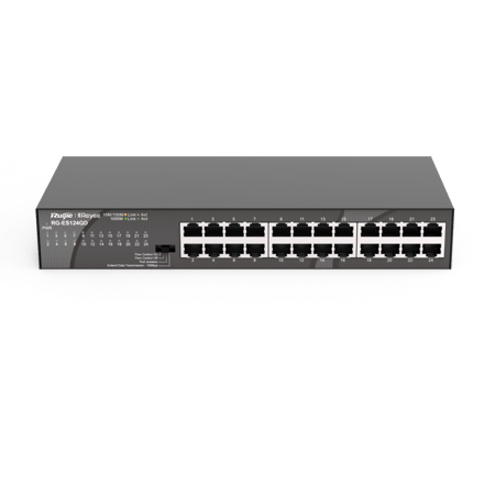 سويتش رويجي 24 منافذ غير مزود بـ منفذ PoE موديل RG-ES124GD