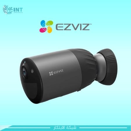 كاميرا مراقبة لاسلكية EZVIZ eLlife خارجية تعمل بالبطارية لـ 210 يوم مع ذاكرة 32 جيجا موديل 3MP CS-BC1C EZVIZ