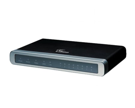 Grandstream GXW4104 4 منافذ اف اكس او جاتوي، GXW4104 من غراندستريم، إيثرنت، أسود، نطاق ترددي مفرد