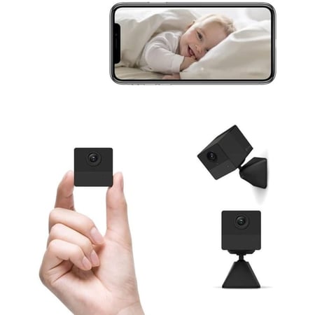 كاميرا مراقبة داخلية ثابته واي فاي | تعمل بالبطارية | EZVEZ CB2