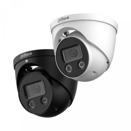 كاميرا مراقبة دهوا داخلية 8ميجابكسل ورؤية ليلية عالية الدقة 30 m عدسة 3.6 m مقاومة للماء والغبار ،موديل IPC-HDW3849H-AS-PV