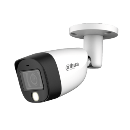 كاميرا مراقبة دهوا خارجية بدقة 4K ورؤية ليلية عالية الدقة 20m عدسة 3.6mm مقاومة للماء والغبار موديل DH-HAC-HFW1801CMN-IL-A