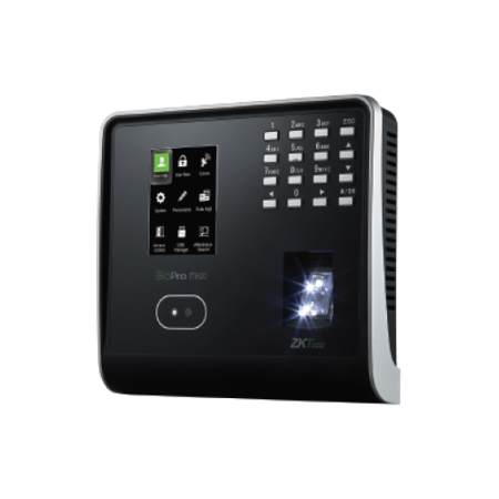 جهاز حضور وانصراف ZK MB1000 امكانية التعرف ببصمه الاصبع و والجه والبطاقة