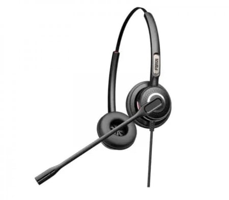 FANVIL HEADSET HT202 (DUO)سماعة فانفل خدمة عملاء
