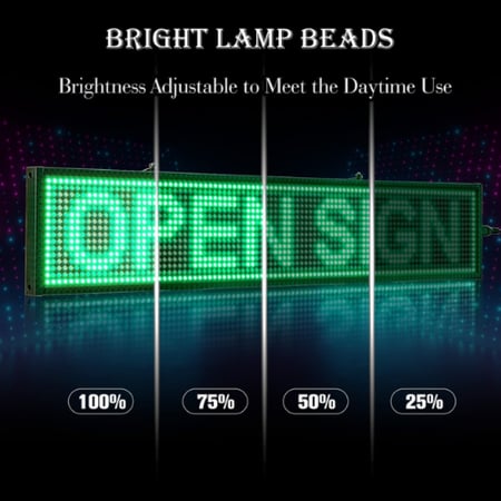 لافتة LED إعلانية قابلة للبرمجة