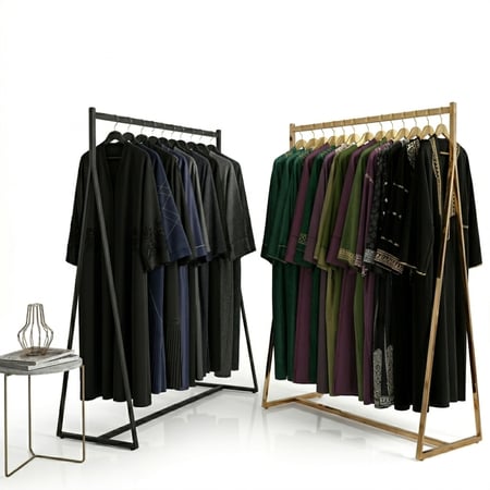 استاند  تعليق عبايات مثلث