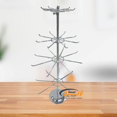 استاند عرض اكسسوارات على الطاوله دائري متحرك