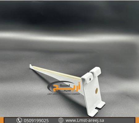 حامل  رف سيف ابيض   على الشبك