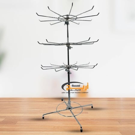 استاند عرض اكسسوارات على الطاوله دائري متحرك