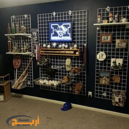 شبك  لون ابيض مربعات وطني