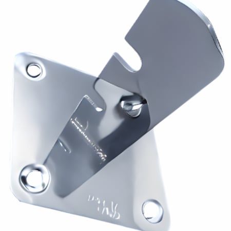 قاعده شبك جداري خطين لون كروم