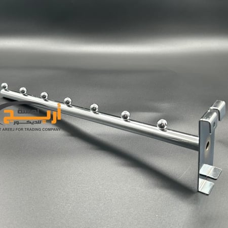 حامل علاقه 7 كره مستقيم كروم على الشبك