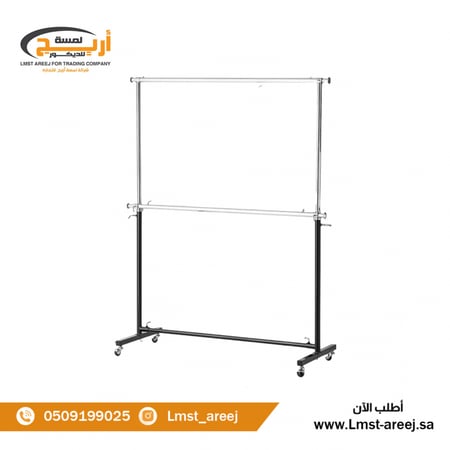 استاند عبايات  خط واحد دورين