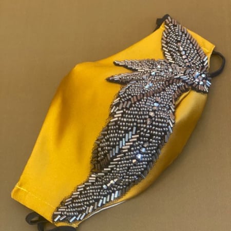 كمامة سهرة بالوان متنوعة(الحبة) - evening mask