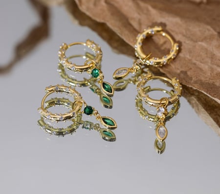 Sterling silver earrings