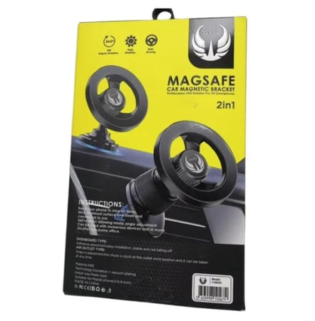 حامل جوال مغناطيسي مع تقنية الماج سيف من يوفي موديل Y4851