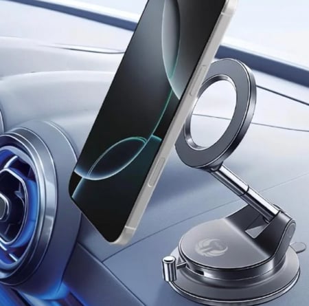 حامل جوال مغناطيسي مع شفاط قوي – دوران 360° من YOUFO