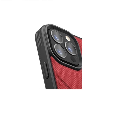 = كفر حماية يونيك ترانسفورما للايفون 13 برو - احمر