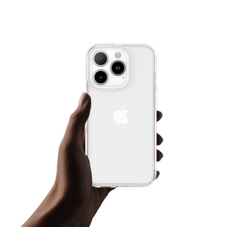 = كفر حماية Amazingthing مينيمال مقاوم للصدمات للايفون 15 برو - شفاف