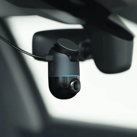 كاميرا سيارة داش كام اومني 360 درجة عرض كامل مع ذاكرة بحجم 32 جيجا - اسود