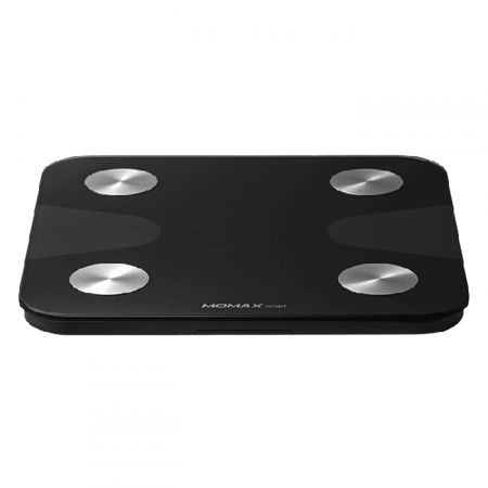 موماكس ميزان رقمي ذكي لاسلكي لقياس الوزن - اسود