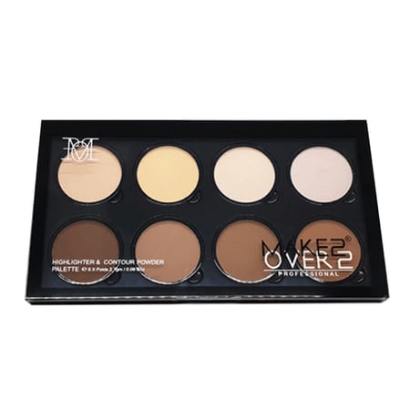 مجموعة كنتور محدد وجه من ميك اوفر22 - فاتح