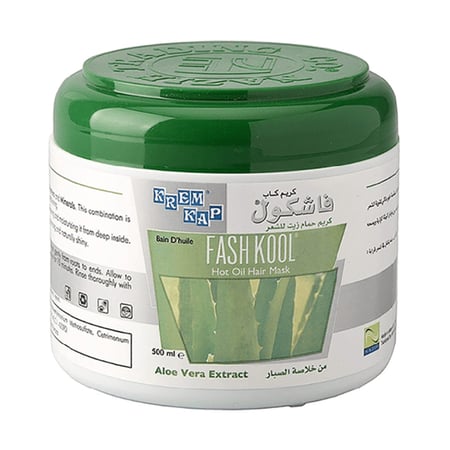 فاشكول كريم حمام زيت للشعر بخلاصة الصبار من كريم كاب - 500 مل