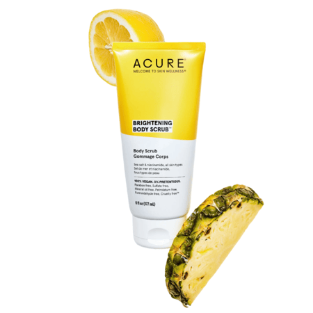 مقشر لتفتيح الجسم بملح البحر والنياسيناميد من اكيور  - 177مل