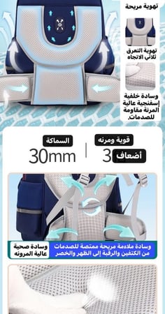 C-4 شنطة + بكج ( أزرق )