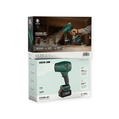 منفاخ جرين لايون ستورم جيت لاسلكي - أخضر