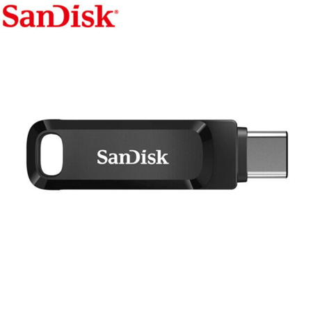 فلاش ميموري سانديسك الترا بمنفذ تايب سي و يو اس بي 512GB