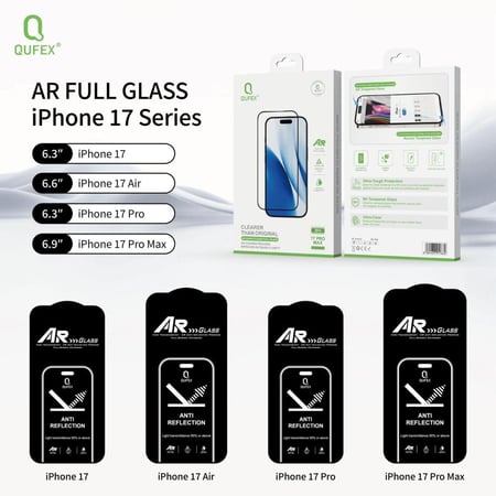 إستكر حماية للشاشة زجاجي مطور  ايفون 17  Air