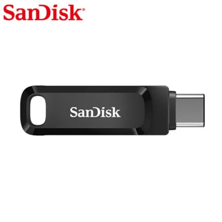 فلاش ميموري سانديسك الترا بمنفذ تايب سي و يو اس بي 512GB