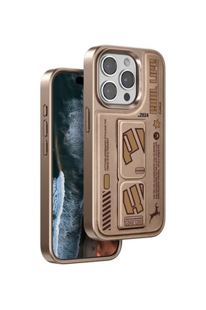 كفر آيفون فاخر مع مسكة 2 في 1