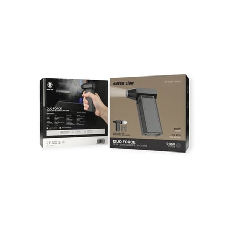 منفاخ هواء جرين ليون ديو فورس - أسود