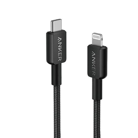 كابل أنكر 322 USB-C إلى كابل البرق (3ft مضفر)