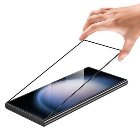 شاشةرحماية  Green Lion S23 9H عالي الدقة مع فتح بصمة الإصبع وزجاج مقسّى شفاف