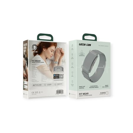 سوار رياضي Green Lion Fit Wear الذكي للياقة البدنية