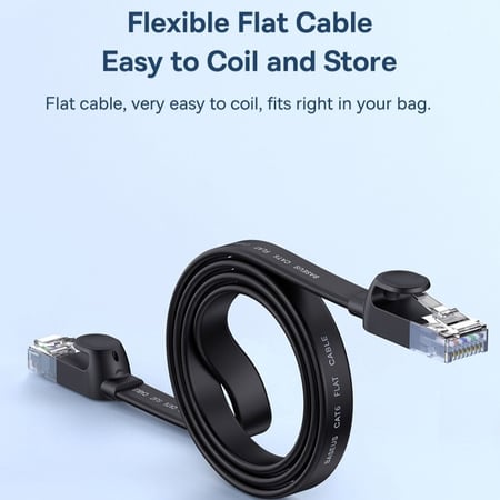 كابل إيثرنت cat 6 من basuse بطول LAN RG45