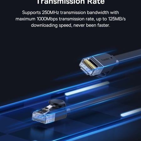 كابل إيثرنت cat 6 من basuse بطول LAN RG45