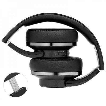 سماعات رأس بلوتوث ومكبر صوت تدعم NFC من سودو 2 في 1 أسود MH5