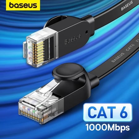 كابل إيثرنت cat 6 من basuse بطول LAN RG45